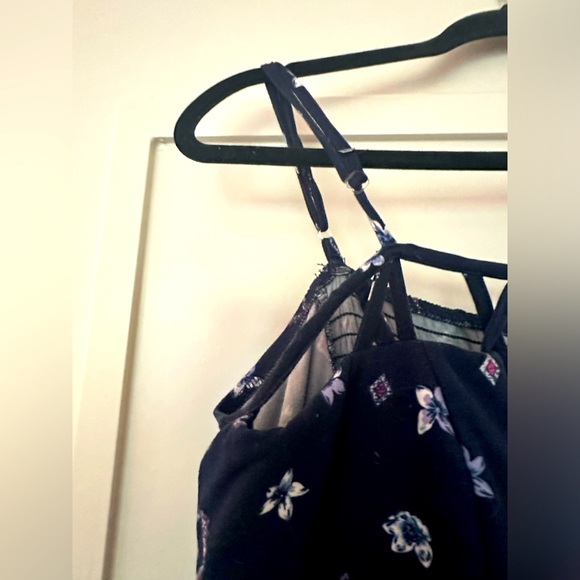 No Boundaries spaghetti strap romper w/long sleek material to the floor- XXL - Picture 3 of 12